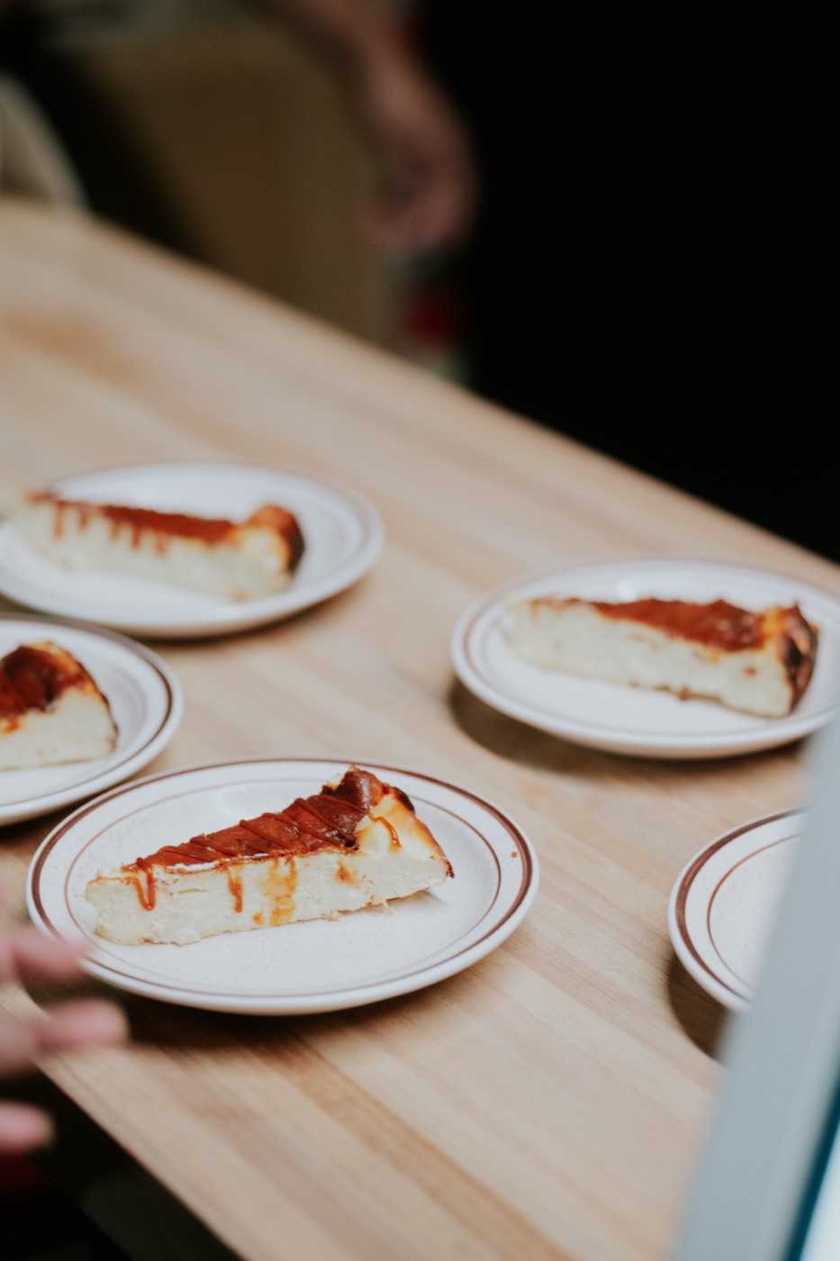 Basque cheesecake