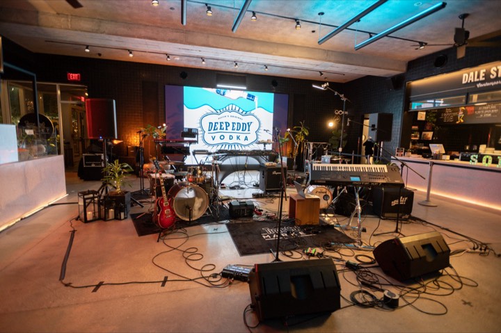 Set up, before doors - Miami