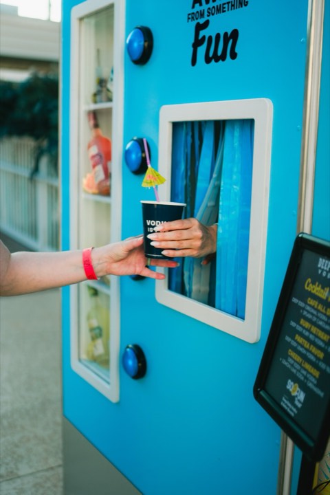 The human vending machine